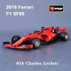 Ferrari SF90 F1 #16 Charles Leclerc 1-18 Burago Race Series