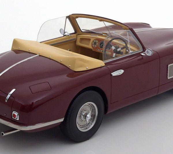 Aston Martin DB2 DHC Cabrio 1950 Donker Rood 1-18 BOS Models Limited 1000 Pieces