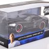 Dodge Viper SRT-10 "Fast and The Furious"Letty's Car Zwart 1-24 Jada Toys