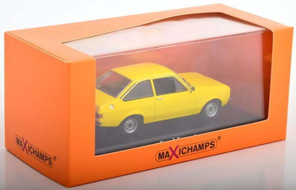 Ford Escort 1975 Geel 1-43 Maxichamps