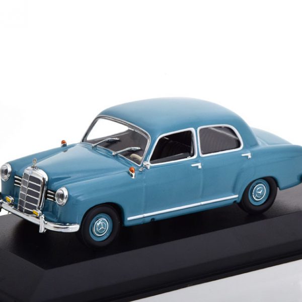 Mercedes-Benz 180 (W120) 1955 Grijsblauw 1-43 Maxichamps