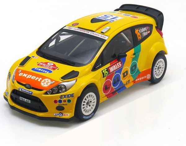 Ford Fiesta RS WRC No.15, Rally Wales 2011 Solberg/Minor 1-18 Minichamps Limited 1002 Pieces