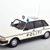 Volvo 240 GL 1986 "Politi Danmark"Wit 1-18 Minichamps Limited 300 Pieces