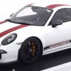 Porsche 911 R (991) Coupe 1-12 Wit ( met Vitrine ) Spark Limited 500 Pieces