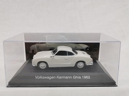 Volkswagen Karmann Ghia 1962 Wit 1-43 Altaya Volkswagen Collection