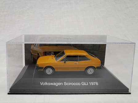 Volkswagen Scirocco GLI 1978 Oranje 1-43 Altaya Volkswagen Collection