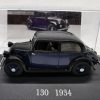 Mercedes-Benz 130 ( W23 ) 1934 Blauw / Zwart 1-43 Altaya Mercedes Collection