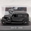 Mercedes-Benz 200 D ( W138 ) 1938 Zwart 1-43 Altaya Mercedes Collection