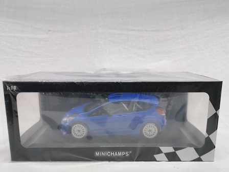 Ford Fiesta RS WRC Street 2011 Blauw ( Plain Body ) 1-18 Minichamps Limited 1002 Pieces