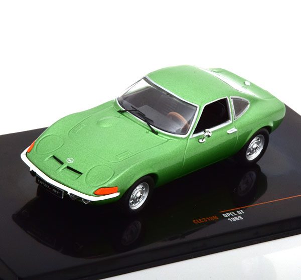 Opel GT 1969 Groen Metallic 1-43 Ixo Models