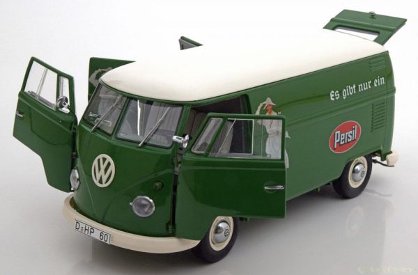 Volkswagen T1 Transporter "Persil" 1959 -1963 Groen 1-18 Schuco