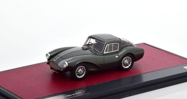 Aston Martin DB3S FHC 1956 Metallic Groen 1-43 Matrix Scale Models Limited 408 pcs.