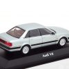 Audi V8 1988 Zilver Metallic 1-43 Maxichamps