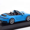 Porsche 911 (992) Carrera 4S Cabriolet 2019 Blauw 1-43 Minichamps Limited 300 Pieces