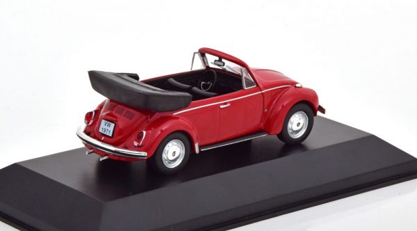 Volkswagen Kever 1302 LS 1971 Cabriolet Rood 1-43 Altaya Volkswagen Collection