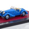 Bugatti T57S Roadster Malcolm Campbell 1937 Blauw 1-43 Matrix Scale Models Limited 408 pcs.