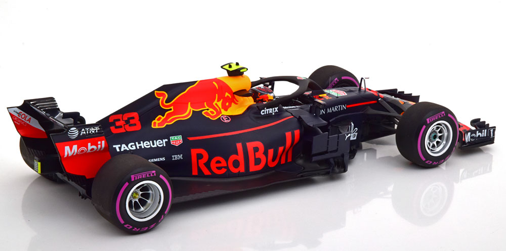 Aston Martin Red Bull Racing RB14 Winner GP Mexico 2018 Max