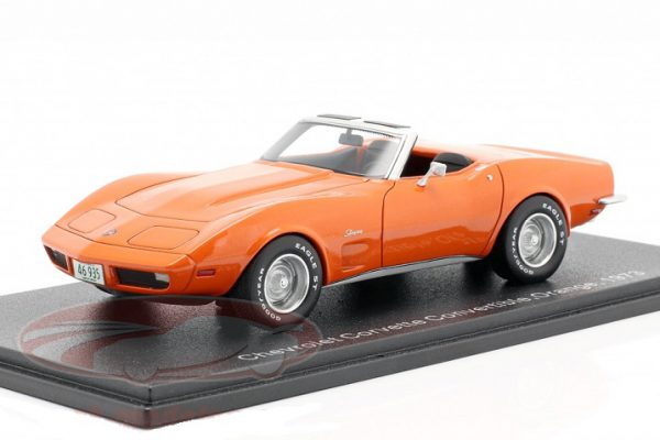 Chevrolet Corvette (C3) Convertible 1973 (Orange) 1-43 Neo Scale Models