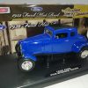 Ford 1932 Hot Rod Five Window Coupe Blauw 1-18 Motormax