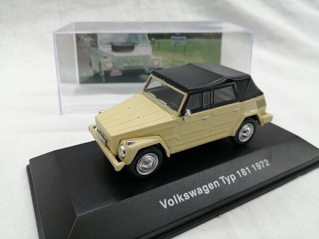 Volkswagen Type 181 1972 Beige 1-43 Altaya Volkswagen Collection