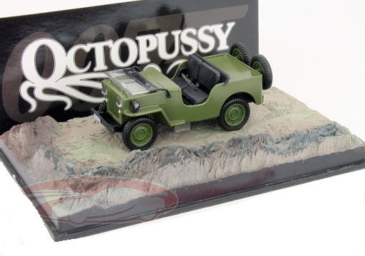 Willys Jeep M606 Groen "Octopussy " 1-43 Altaya James Bond 007 Collection