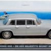 Mercedes-Benz 600 Zilver "On Her Majesty's Secret Service " 1-43 Altaya James Bond 007 Collection