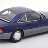 Mercedes-Benz 500 SL 1993 ( R129 )Cabriolet met Hardtop Blauw 1-18 KK Scale Limited 750 Pieces