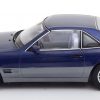 Mercedes-Benz 500 SL 1993 ( R129 )Cabriolet met Hardtop Blauw 1-18 KK Scale Limited 750 Pieces