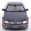 Mercedes-Benz 500 SL 1993 ( R129 )Cabriolet met Hardtop Blauw 1-18 KK Scale Limited 750 Pieces