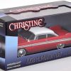 Plymouth Fury 1958 Evil Version "Christine" Rood / Wit 1-43 Greenlight Collectibles