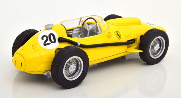 Ferrari Dino 246 Nr# 20 GP Belgium 1958 O.Gendebien Geel 1-18 CMR Models