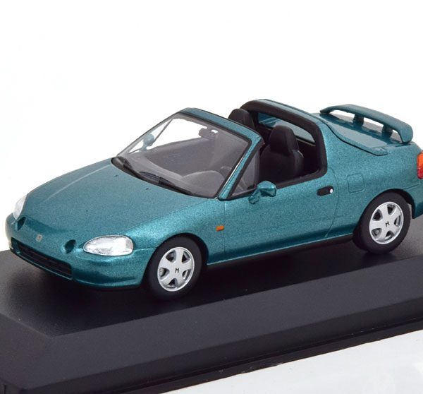 Honda CR-X De Sol 1992 Groen Metallic 1-43 Maxichamps