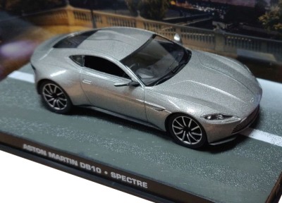 Aston Martin DB10 Grijs "Spectre" 1/43 Altaya James Bond 007 Collection