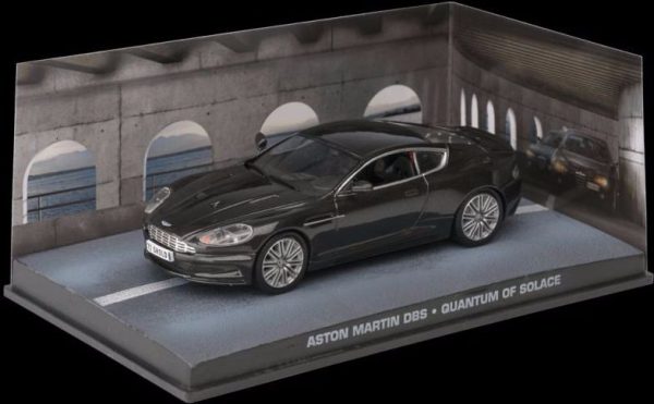 Aston Martin DBS Donkergrijs "Quantum of Solace" 1-43 James Bond 007 Colllection