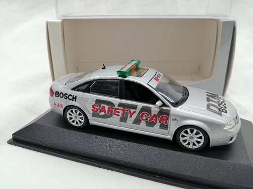 Audi RS6 DTM Safety Car 2003 Zilver 1-43 Minichamps