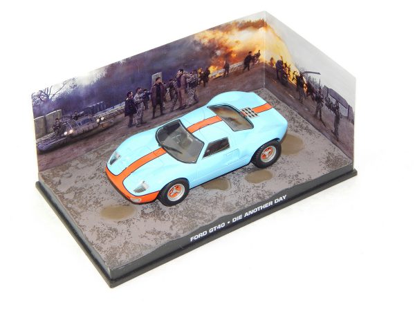 Ford GT40 James Bond "Die Another Day" 1-43 Altaya James Bond Collection