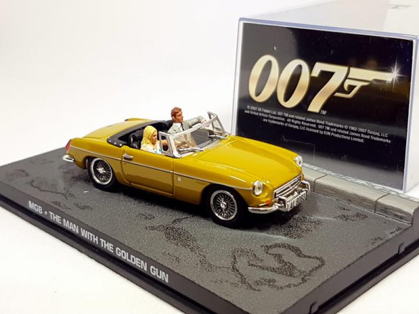 MG B James Bond "The Man with The Golden Gun" 1-43 Altaya James Bond 007 Collection