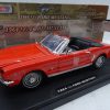 Ford Mustang 1964 1/2 Convertible Oranje 1:18 Motor Max