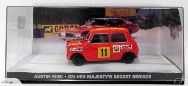Austin Mini James Bond "On Her Majesty's Secret Service" 1-43 Altaya James Bond 007 Collection