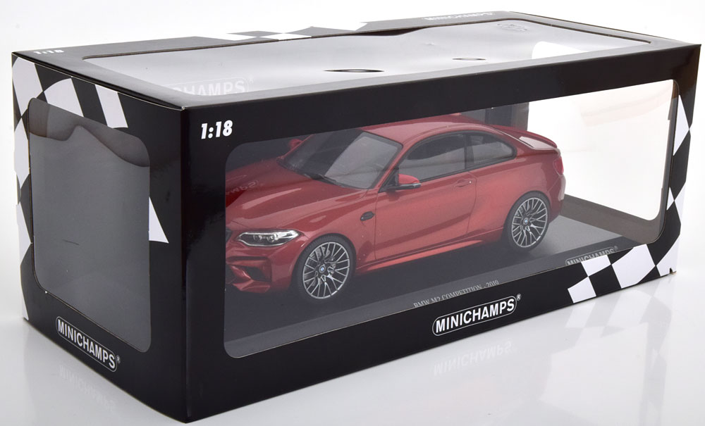 BMW M2 Competition 2019 Oranje Metallic 1-18 Minichamps Limited