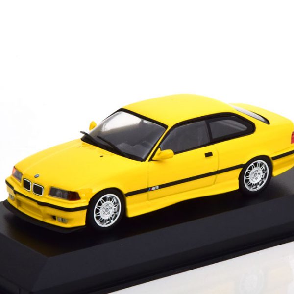 BMW M3 E36 Coupe 1992 Geel 1-43 Maxichamps