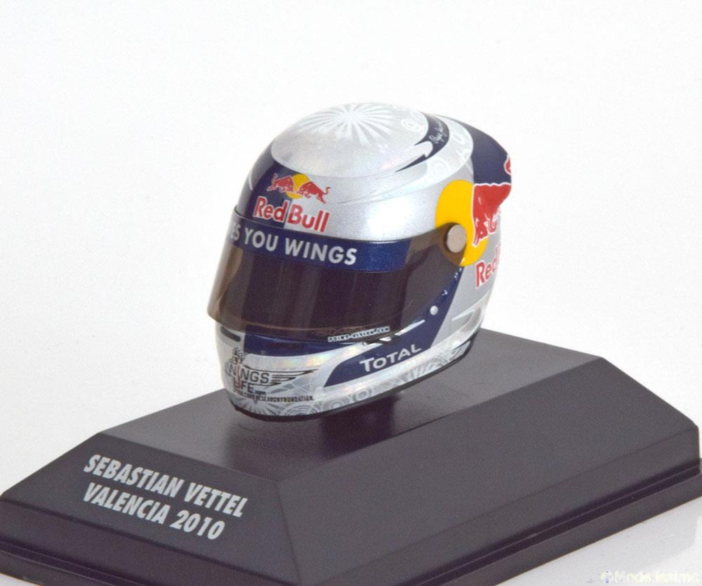 Helm Sebastian Vettel Red Bull Racing Arai Helm GP Valencia 2010