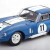 Shelby Cobra Daytona Coupe No.11, 24h Le Mans 1965 Blauw Sears/Thompson 1-18 Shelby Collectibles