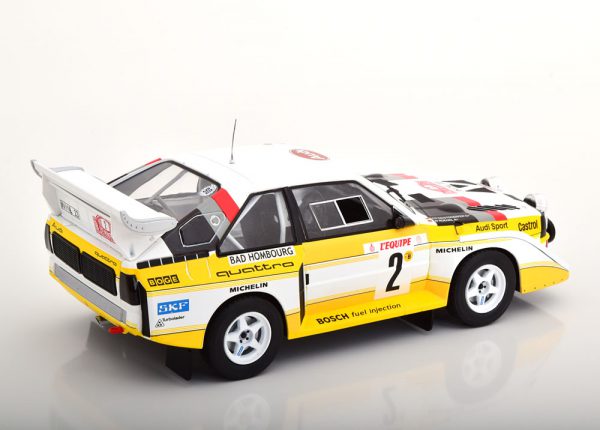 Audi Sport Quattro S1 #2 Rallye Monte Carlo 1986 1-18 Ixo Models (inkl. decals)