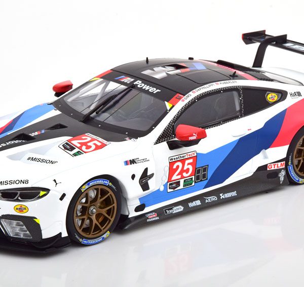 BMW M8 GTE No.25, 12h Sebring 2018 BMW Motorsport de Phillippi/Auberlen/Sims 1-18 Minichamps Limited 204 Pieces