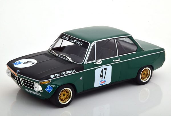 BMW 1600-2 Alpina No.47, ADAC Eifelrennen 1971 Nürburgring Meyer 1-18 Minichamps Limited 300 Pieces