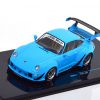 Porsche 911 (993) RWB 2018 Blauw 1-43 Ixo Models