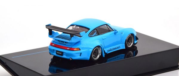 Porsche 911 (993) RWB 2018 Blauw 1-43 Ixo Models