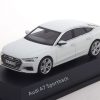 Audi A7 Sportback 2017 Wit Metallic 1-43 Iscale