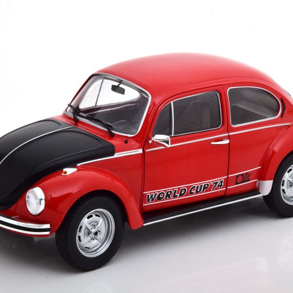 Volkswagen Kever 1303 World Cup Edition 1974 Rood 1-18 Solido